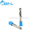 BFL 2 Flute Down Cut End Mills,Solid Carbide Down Cut End Mill Stub Length